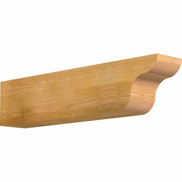Ekena Millwork Carmel Rough Sawn Rafter Tail, Western Red Cedar, 6"W x 8"H x 36"L RFT06X08X36CAR00RWR - main